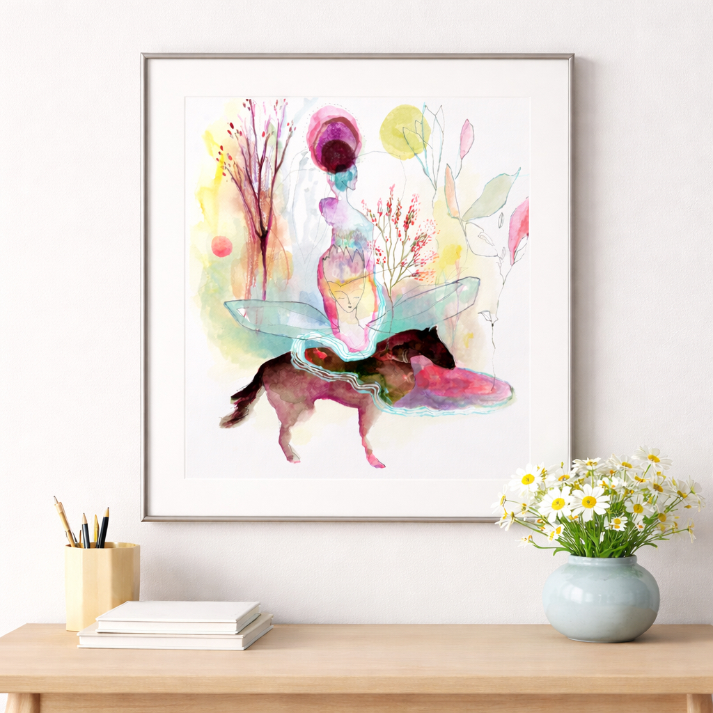 FireHorse_18x24_PaperPrint_Desk